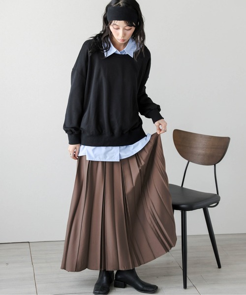 セール】Aラインプリーツスカート（スカート）｜La-gemme（ラジェム