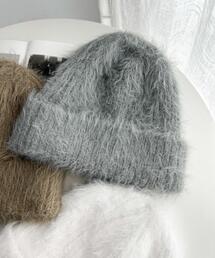 WEGO/シャギーニットキャップ