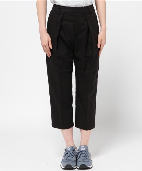 CIAOPANIC（チャオパニック）の「【Ciaopanic】　綿麻タックPTS（その他パンツ・レディース・ブルー/ネイビー/ブラック・FREE）」の12枚目の写真