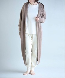 nofl（ノフル）の「set ウールカシミヤフードカーディガン（カーディガン/ボレロ）」