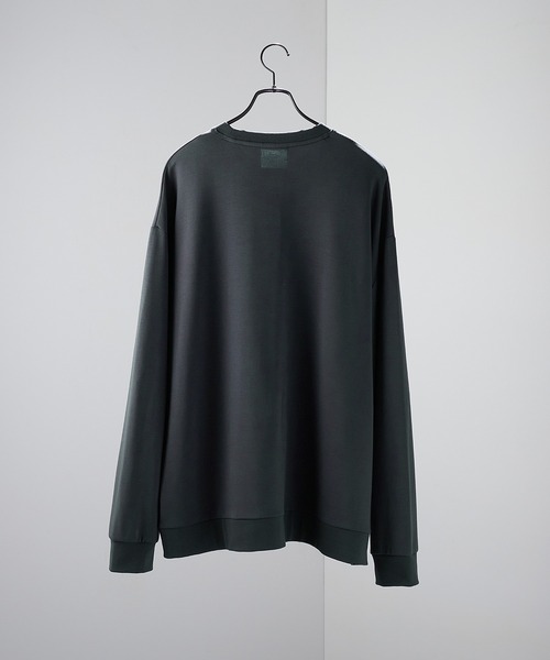 ENDER PRODUCTS（エンダープロダクツ）の「スーベニア刺繍 ビッグシルエットポンチスウェット【ENDER PRODUCTS/エンダープロダクツ】（スウェット・メンズ・ブラック/オフホワイト/スミクロ・M/L）」の8枚目の写真