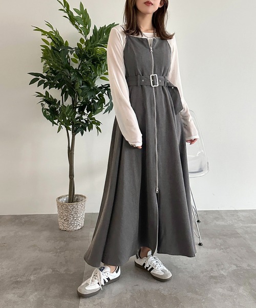 グレー キャミワンピース Sサイズ