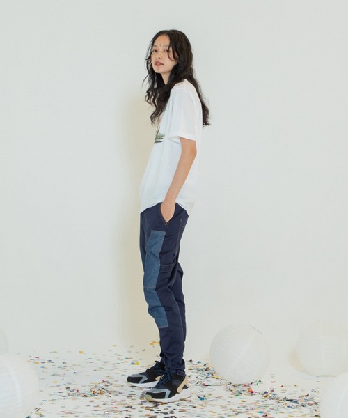 STOF（ストフ）の「STOF/ストフ/Painter Skinny Pants（デニムパンツ・メンズ・インディゴブルー/ブラック・X-SMALL/SMALL/MEDIUM）」の6枚目の写真