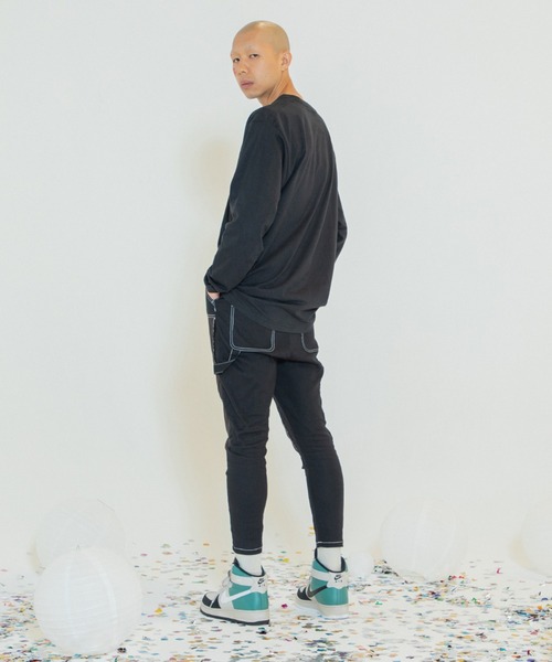 STOF（ストフ）の「STOF/ストフ/Painter Skinny Pants（デニムパンツ・メンズ・インディゴブルー/ブラック・X-SMALL/SMALL/MEDIUM）」の10枚目の写真