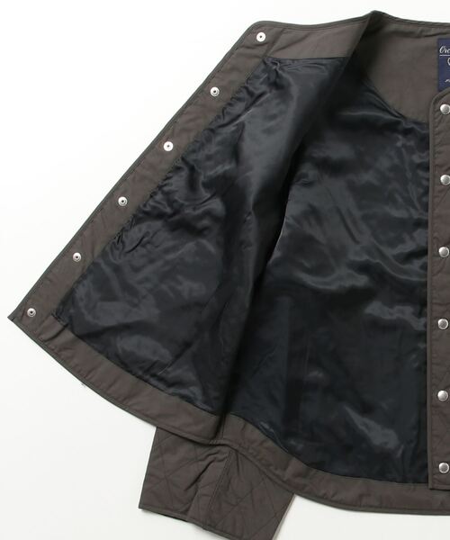 ORCIVAL（オーシバル）の「[ORCIVAL/オーシバル] インサレーション キルティングショートジャケット（ブルゾン・レディース・ライトベージュ/チャコールグレー・1）」の14枚目の写真