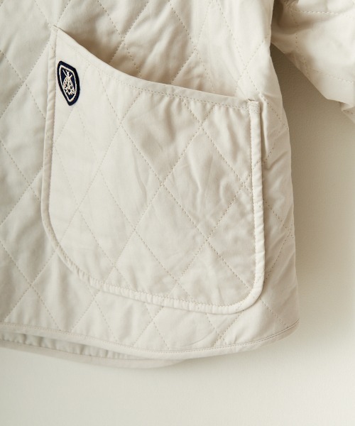 ORCIVAL（オーシバル）の「[ORCIVAL/オーシバル] インサレーション キルティングショートジャケット（ブルゾン・レディース・ライトベージュ/チャコールグレー・1）」の22枚目の写真