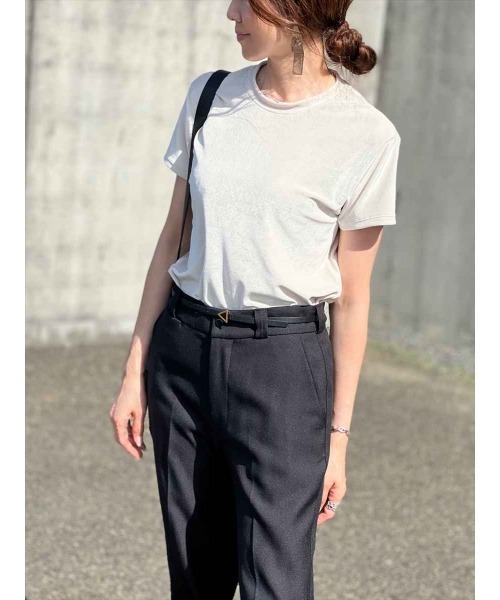 TEO ベロアTシャツ　SM 新品 セール】ベロアTシャツ（Tシャツ/カットソー）｜EVERYDAY I LIKE