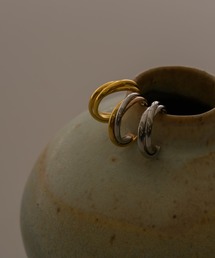 金属アレルギー対応　トリオピアス/サージカルステンレス/316L