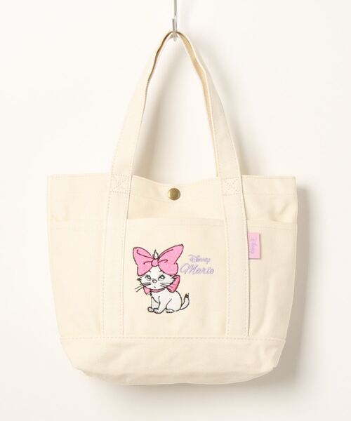 Disney(ディズニー)の「【 Disney 】 ヘビーウェイトミニバッグ 23AW(エコバッグ/サブバッグ・レディース・ブラック/ホワイト系その他/ホワイト系その他2/カーキ・FREE)」の1枚目の写真