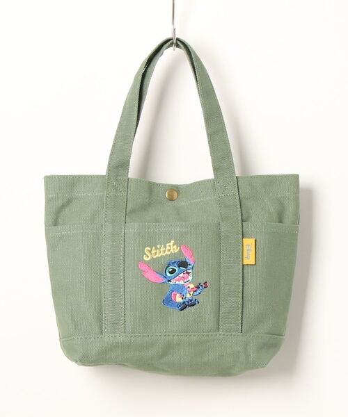 Disney(ディズニー)の「【 Disney 】 ヘビーウェイトミニバッグ 23AW(エコバッグ/サブバッグ・レディース・ブラック/ホワイト系その他/ホワイト系その他2/カーキ・FREE)」の4枚目の写真