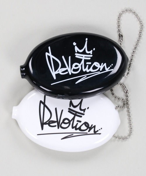 SPINNS（スピンズ）の「ロゴデザイン ラバーコインケース（コインケース・レディース・ブラック/ホワイト・ONESIZE）」の3枚目の写真