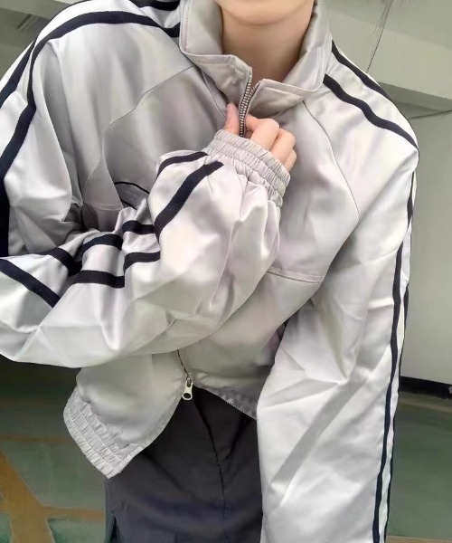 ROOPTOKYO（ループトウキョウ）の「DOUBLE ZIP ARCHIVE JACKET/ダブルジップアーカイブジャケット ブルゾン Y2K（ブルゾン・メンズ・グレー・L/XL/XXL）」の3枚目の写真