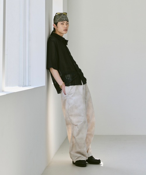 Loose Half sleeve box shirt (Assort)/ルーズハーフスリーブボックスシャツ（アソート）（シャツ/ブラウス）｜soerte（ソエルテ）