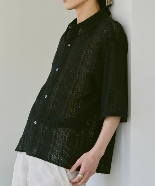 Loose Half sleeve box shirt (Assort)/ルーズハーフスリーブボックスシャツ（アソート）（シャツ/ブラウス）｜soerte（ソエルテ）