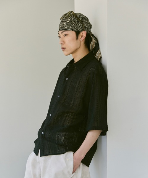 Loose Half sleeve box shirt (Assort)/ルーズハーフスリーブボックスシャツ（アソート）（シャツ/ブラウス）｜soerte（ソエルテ）