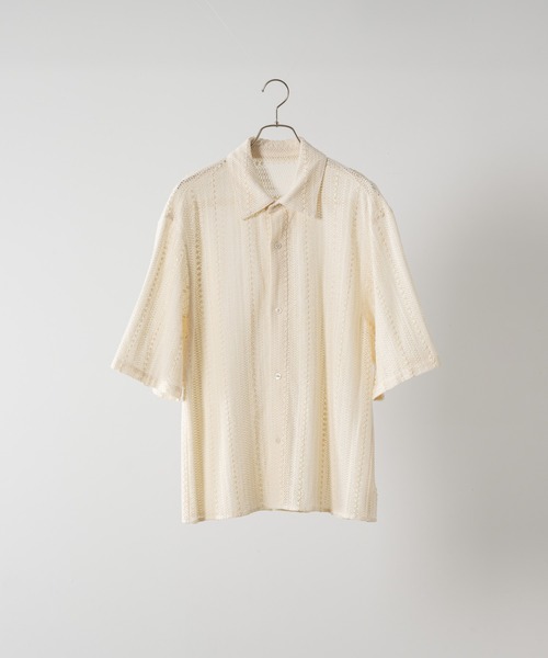 Loose Half sleeve box shirt (Assort)/ルーズハーフスリーブボックスシャツ（アソート）（シャツ/ブラウス）｜soerte（ソエルテ）