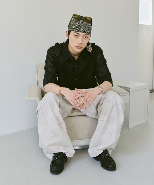 Loose Half sleeve box shirt (Assort)/ルーズハーフスリーブボックスシャツ（アソート）（シャツ/ブラウス）｜soerte（ソエルテ）