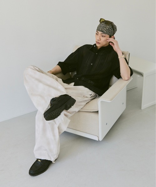 Loose Half sleeve box shirt (Assort)/ルーズハーフスリーブボックスシャツ（アソート）（シャツ/ブラウス）｜soerte（ソエルテ）