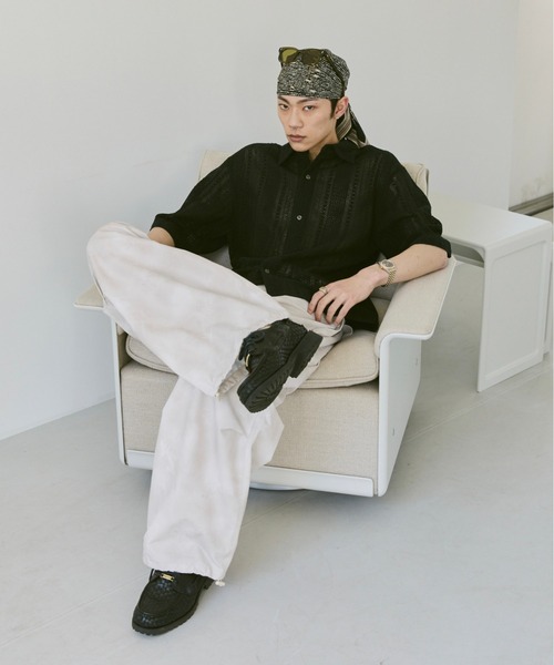 Loose Half sleeve box shirt (Assort)/ルーズハーフスリーブボックスシャツ（アソート）（シャツ/ブラウス）｜soerte（ソエルテ）