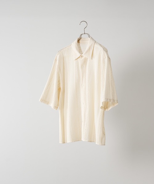 Loose Half sleeve box shirt (Assort)/ルーズハーフスリーブボックスシャツ（アソート）（シャツ/ブラウス）｜soerte（ソエルテ）