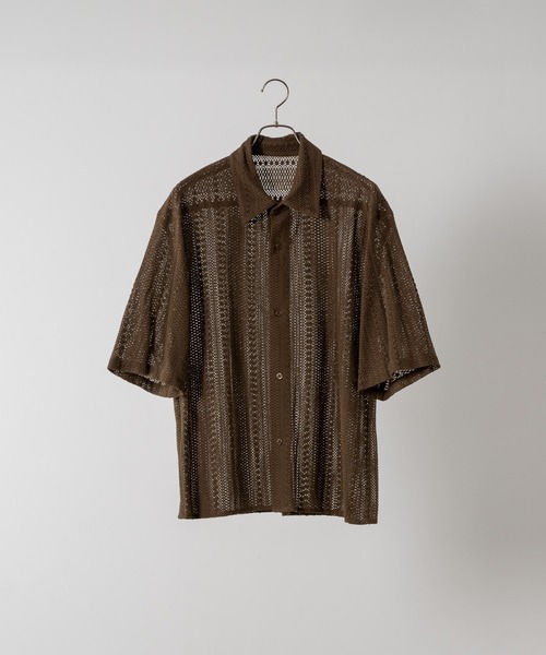 Loose Half sleeve box shirt (Assort)/ルーズハーフスリーブボックスシャツ（アソート）（シャツ/ブラウス）｜soerte（ソエルテ）