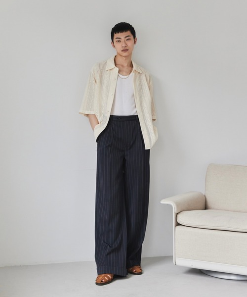 Loose Half sleeve box shirt (Assort)/ルーズハーフスリーブボックスシャツ（アソート）（シャツ/ブラウス）｜soerte（ソエルテ）