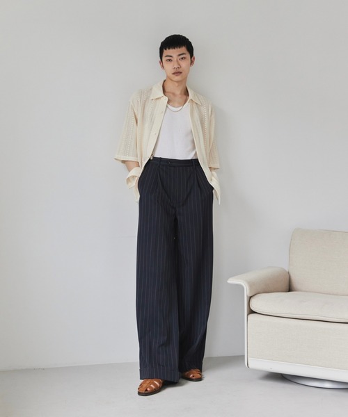 Loose Half sleeve box shirt (Assort)/ルーズハーフスリーブボックスシャツ（アソート）（シャツ/ブラウス）｜soerte（ソエルテ）