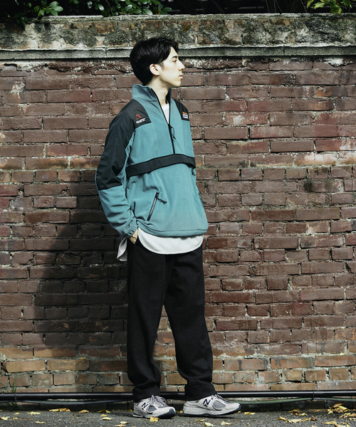 JOURNAL STANDARD relume（ジャーナルスタンダード　レリューム）の「BRUSHED TR 2TUCK SLACKS（スラックス・メンズ・グレー/ベージュ/チャコールグレー・LARGE/MEDIUM）」の7枚目の写真