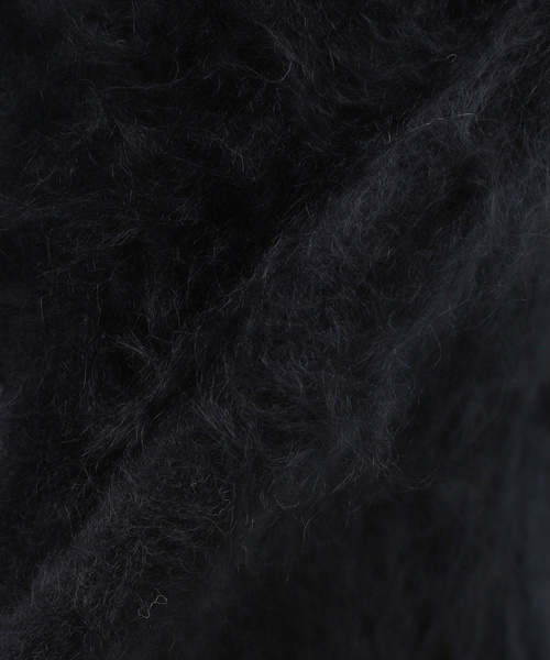 EDIFICE LA BOUCLE（エディフィスラブークル）の「【LA BOUCLE / ラブ―クル】ファー カシミヤ カーディガン（カーディガン/ボレロ・メンズ・ピンク/ブラック/ライトグレー・FREE）」の16枚目の写真