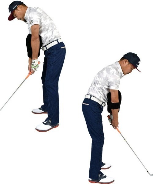 COMON GOLF（コモンゴルフ）の「三角形バルーンクッション スイングトレーナー（ゴルフグッズ・メンズ・グレー/ブラック・FREE）」の17枚目の写真