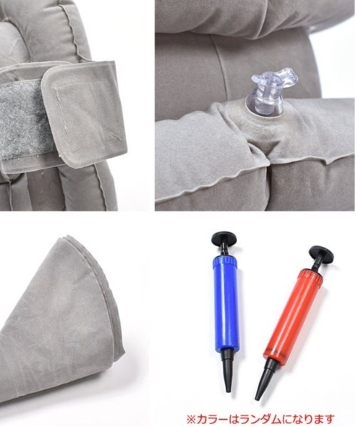 COMON GOLF（コモンゴルフ）の「三角形バルーンクッション スイングトレーナー（ゴルフグッズ・メンズ・グレー/ブラック・FREE）」の10枚目の写真