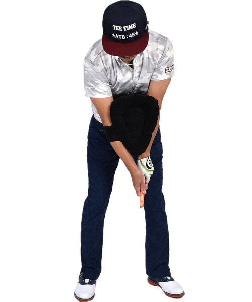 COMON GOLF（コモンゴルフ）の「三角形バルーンクッション スイングトレーナー（ゴルフグッズ・メンズ・グレー/ブラック・FREE）」の18枚目の写真