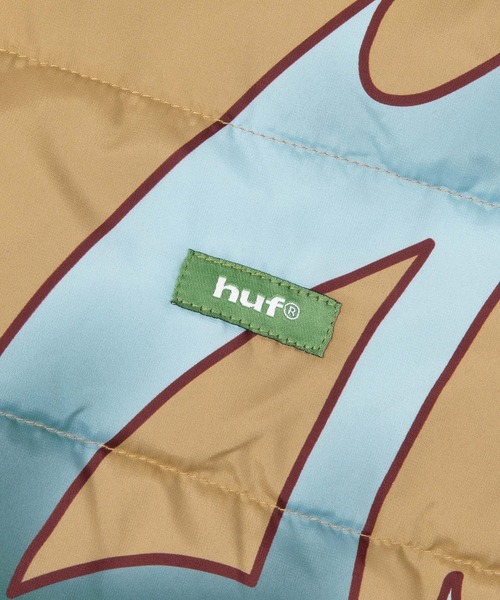 HUF（ハフ）の「STATIC REVERSIBLE JACKET / HUF リバーシブルジャケット thermolite（ダウンジャケット/コート・メンズ・オートミール/ブルー系その他・MEDIUM/XX-LARGE/SMALL/LARGE/X-LARGE）」の13枚目の写真