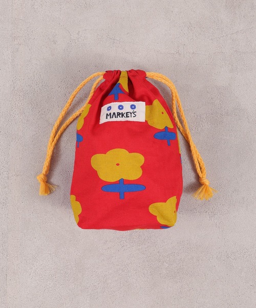 MARKEY'S（マーキーズ）の「[26年春夏新色＆再入荷]ソウガラ巾着(S)（ポーチ・キッズ・グリーン/ホワイト/ライトグレー/ラベンダー/ブラック/アイボリー/オレンジ/ブルー/ブラウン/ターコイズブルー/キャメル/レッド/ホワイト系その他/グリーン系その他/ベージュ/ライトブルー/ブルー系その他・S）」の16枚目の写真