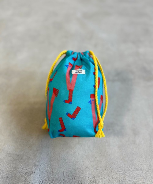 MARKEY'S（マーキーズ）の「[26年春夏新色＆再入荷]ソウガラ巾着(S)（ポーチ・キッズ・グリーン/ホワイト/ライトグレー/ラベンダー/ブラック/アイボリー/オレンジ/ブルー/ブラウン/ターコイズブルー/キャメル/レッド/ホワイト系その他/グリーン系その他/ベージュ/ライトブルー/ブルー系その他・S）」の11枚目の写真