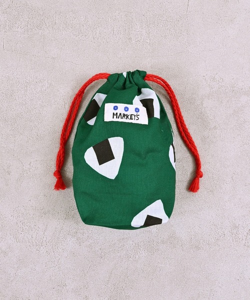 MARKEY'S（マーキーズ）の「[26年春夏新色＆再入荷]ソウガラ巾着(S)（ポーチ・キッズ・グリーン/ホワイト/ライトグレー/ラベンダー/ブラック/アイボリー/オレンジ/ブルー/ブラウン/ターコイズブルー/キャメル/レッド/ホワイト系その他/グリーン系その他/ベージュ/ライトブルー/ブルー系その他・S）」の8枚目の写真