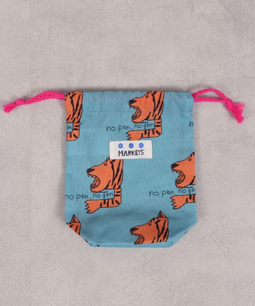 MARKEY'S（マーキーズ）の「[26年春夏新色＆再入荷]ソウガラ巾着(S)（ポーチ・キッズ・グリーン/ホワイト/ライトグレー/ラベンダー/ブラック/アイボリー/オレンジ/ブルー/ブラウン/ターコイズブルー/キャメル/レッド/ホワイト系その他/グリーン系その他/ベージュ/ライトブルー/ブルー系その他・S）」の21枚目の写真