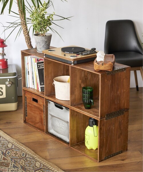 【セット買い用】ACME Furniture トロイオープンシェルフ　L セール】TROY OPEN SHELF L トロイオープンシェルフ（家具）｜ACME