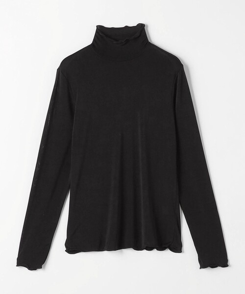 EMMEL REFINES（エメルリファインズ）の「＜EMMEL REFINES＞EM シャイニー タートル カットソー（Tシャツ/カットソー・レディース・ブラック/オフホワイト/ピンク・FREE）」の2枚目の写真