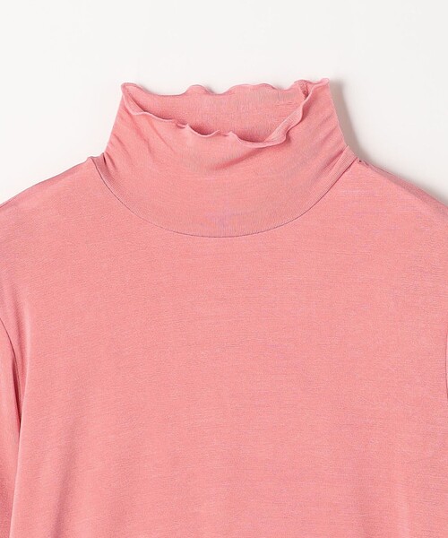 EMMEL REFINES（エメルリファインズ）の「＜EMMEL REFINES＞EM シャイニー タートル カットソー（Tシャツ/カットソー・レディース・ブラック/オフホワイト/ピンク・FREE）」の5枚目の写真