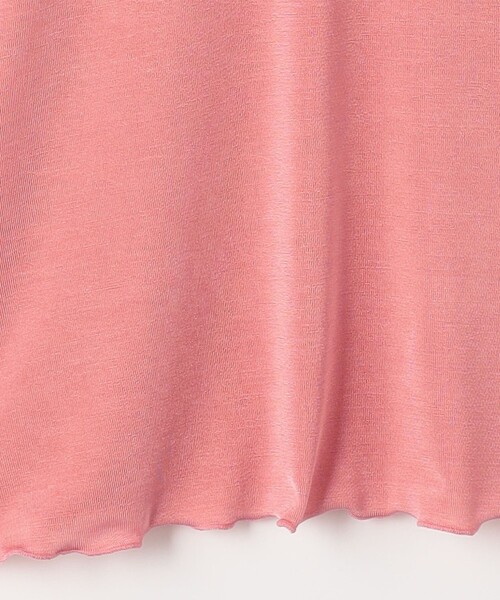 EMMEL REFINES（エメルリファインズ）の「＜EMMEL REFINES＞EM シャイニー タートル カットソー（Tシャツ/カットソー・レディース・ブラック/オフホワイト/ピンク・FREE）」の8枚目の写真