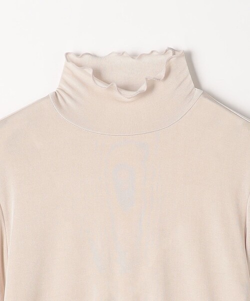 EMMEL REFINES（エメルリファインズ）の「＜EMMEL REFINES＞EM シャイニー タートル カットソー（Tシャツ/カットソー・レディース・ブラック/オフホワイト/ピンク・FREE）」の10枚目の写真