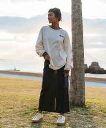 ROXY（ロキシー）の「CALL ME MAYBE/ロキシーカーゴポケット付きロングスカート（スカート）」