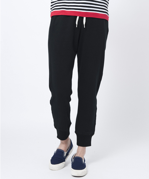 MILKFED.(ミルクフェド)の「SWEAT PANTS(スウェット/パンツ)(その他パンツ・レディース・ブラック/アッシュ・SMALL/MEDIUM)」の2枚目の写真