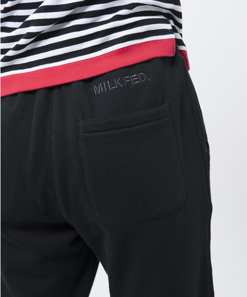 MILKFED.(ミルクフェド)の「SWEAT PANTS(スウェット/パンツ)(その他パンツ・レディース・ブラック/アッシュ・SMALL/MEDIUM)」の6枚目の写真