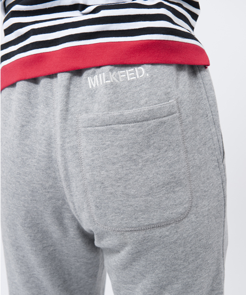 MILKFED.(ミルクフェド)の「SWEAT PANTS(スウェット/パンツ)(その他パンツ・レディース・ブラック/アッシュ・SMALL/MEDIUM)」の7枚目の写真