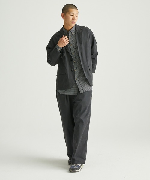 ocosic(オコジック)の「【ocosic】ワイドストレートパンツ(セットアップ対応)(その他パンツ・メンズ・カーキ/ベージュ/ブラック・L/M)」の9枚目の写真