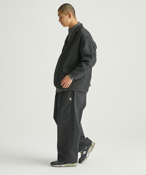 ocosic(オコジック)の「【ocosic】ワイドストレートパンツ(セットアップ対応)(その他パンツ・メンズ・カーキ/ベージュ/ブラック・L/M)」の11枚目の写真