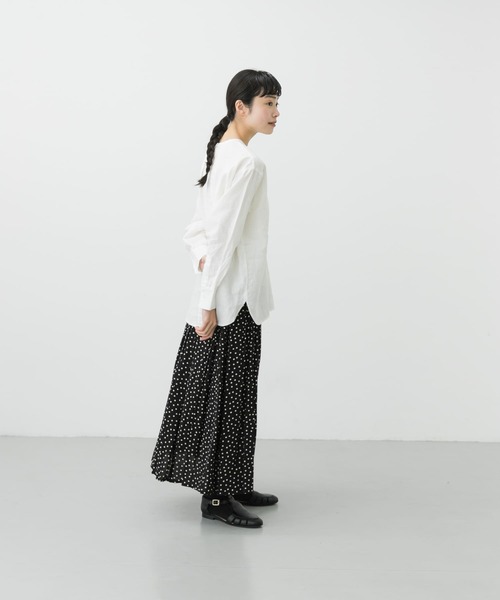 かぐれ（カグレ）の「リネンクルーネックプルオーバー（Tシャツ