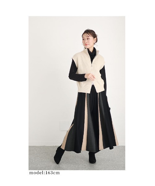 Sawa a la mode(サワアラモード)の「チュールネックトップス(Tシャツ/カットソー・レディース・ホワイト/ブラック・FREE)」の19枚目の写真